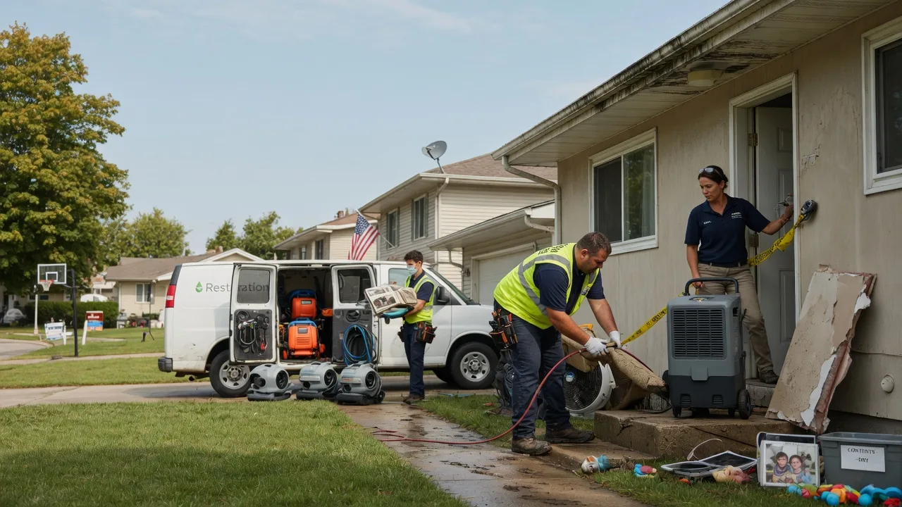 Water Damage Restoration in Glidden, TX near me